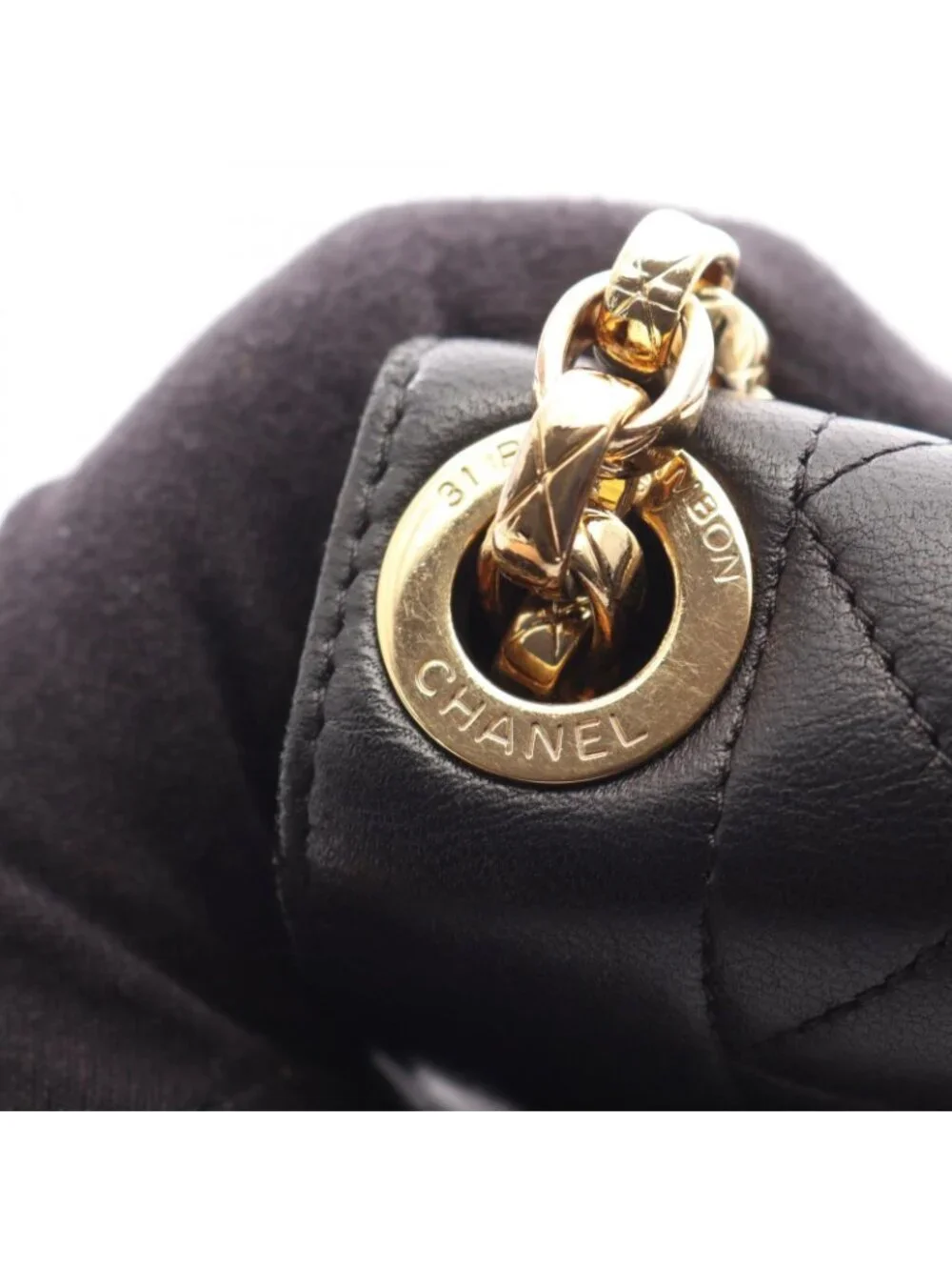 Chanel Shoulder Bag Chic with Me Quilted Black Lambskin Small Chain